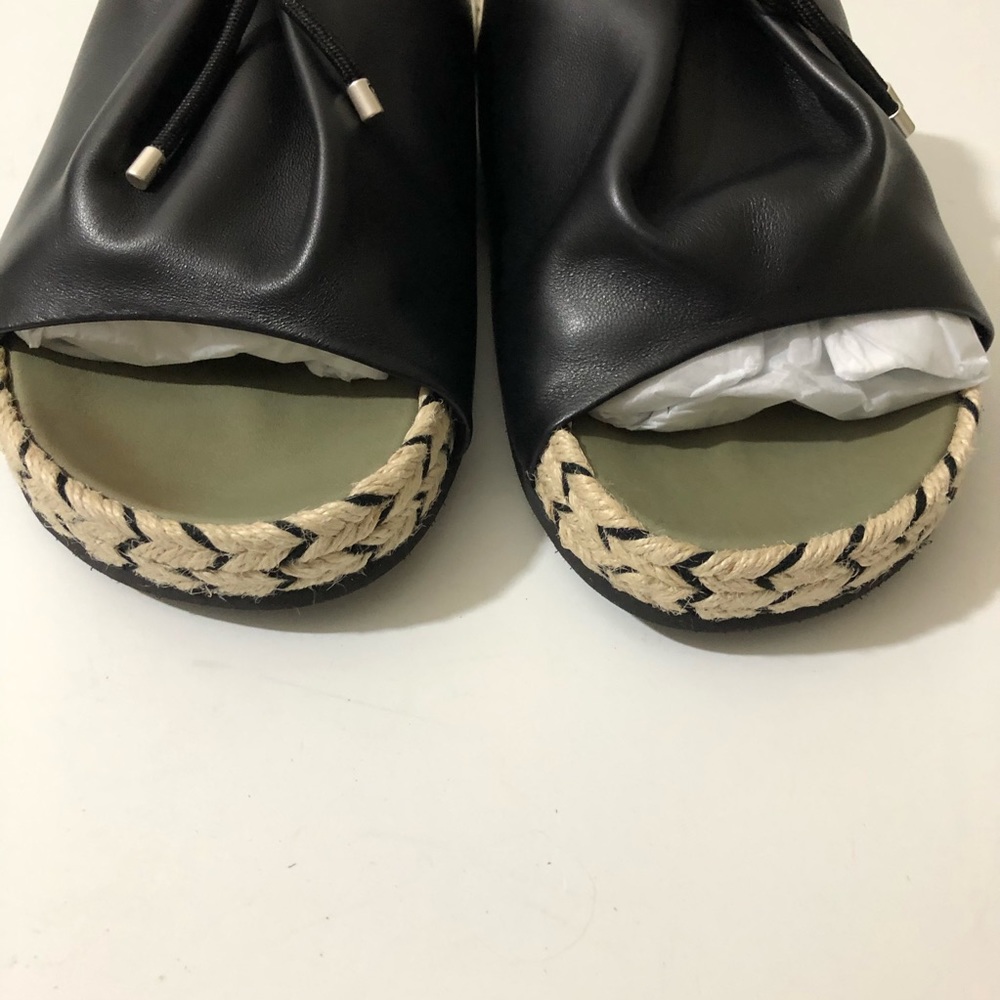 NWT Rag & Bone Eva Espadrilles Leather Slides 10 - Picture 9 of 16